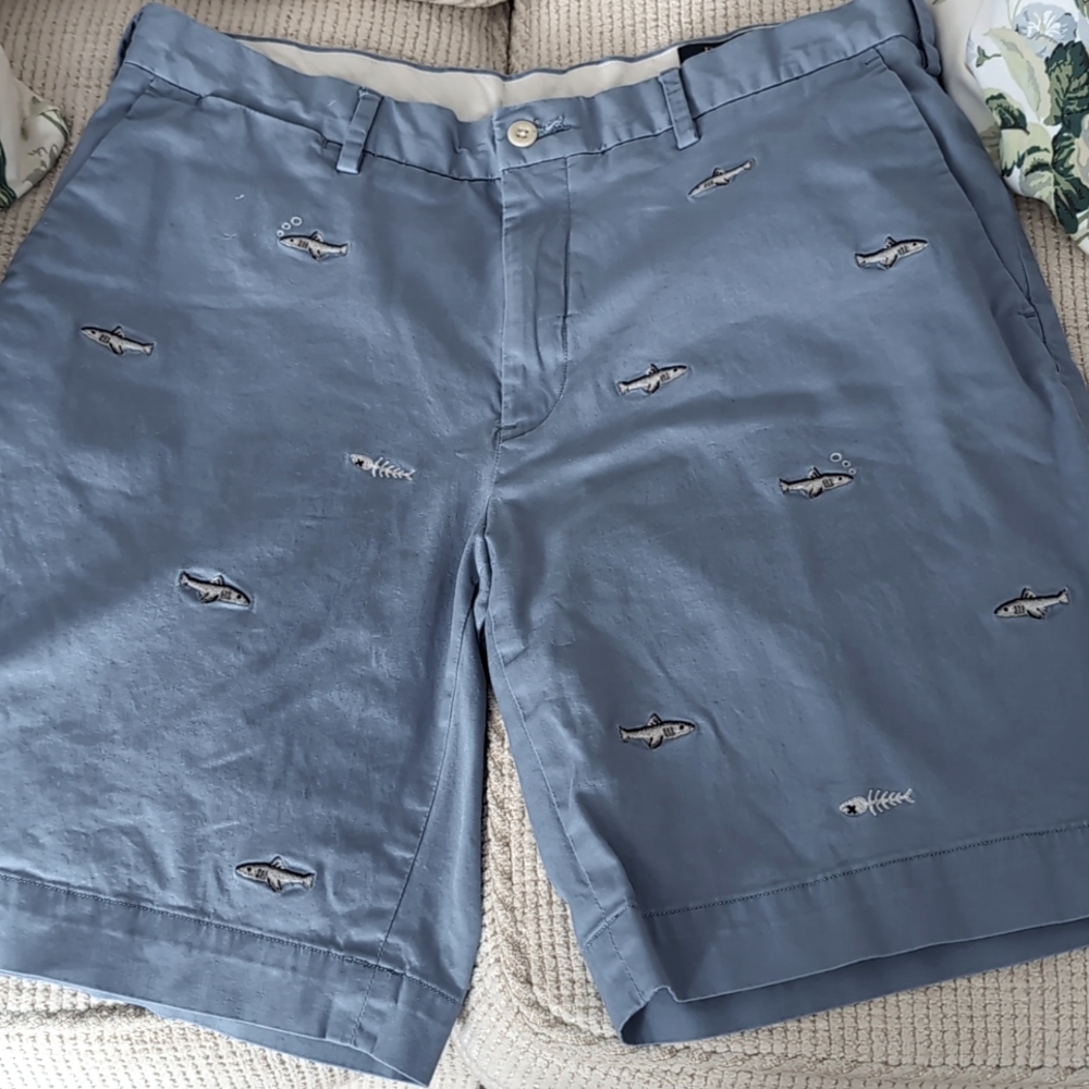 Polo Ralph Lauren Shark Embroidered Shorts